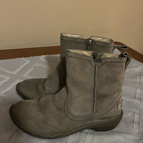 Ugg Neevah Suede Imperfection Boots Sz 6 - Picture 6 of 11